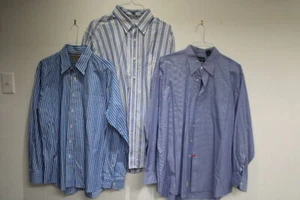 Camicie eleganti uomo LAND'S END TAYLORBYRD Bills Khakis manica lunga taglia XL - Foto 1 di 7