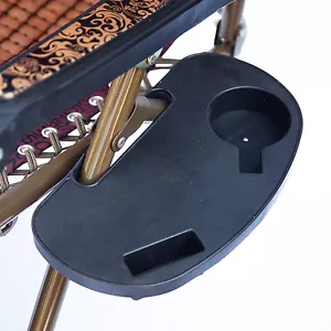 Clip On Side Table Chair Tray For Garden Beach Reclining Sun Lounger/Camping - Picture 1 of 4