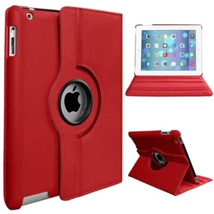 For iPad 2 3 4 Generation Case 9.7 inch 360 Degrees Rotating PU Leather Cover - Picture 1 of 12