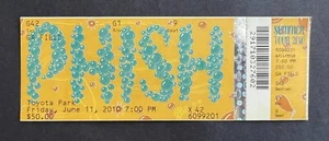 2010 Phish Concert Ticket Stub 6/11/10 - Toyota Park - Bridgeview IL. - Picture 1 of 2