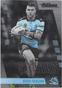 2019 Nrl Traders Platinum Parallel (PS033) Josh Dugan Sharks - Picture 1 of 1