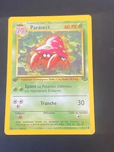CARTE POKEMON PARASECT 41/64 ÉDITION 1 FR UNCO WIZARDS JUNGLE - TBE - Picture 1 of 14