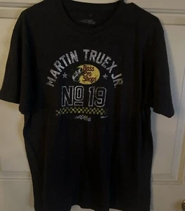 Joe Gibbs Racing Martin Truex Jr. #19 dunkelgrau Herren T-Shirt Gr. L " - Bild 1 von 3