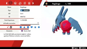 Regidrago Ultra Shiny 6IV Battle Ready Pokemon Sword Shield Pokemon Spada Scudo - Bild 1 von 3