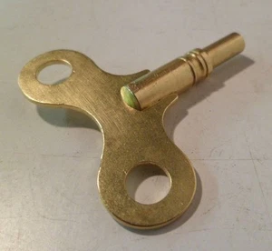 Seth Thomas Helmsman Corsair Hermle #3 Ships Clock New Replacement Key Brass - Picture 1 of 2