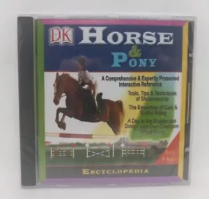 DK Horse & Pony Encyclopedia PC Windows 98/ME/XP/Vista * Brand New & Sealed - Picture 1 of 2