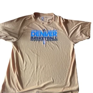 Adidas Denver Nuggets Performance Clima Lite T-Shirt NBA Basketball Gr. M Gold - Bild 1 von 4