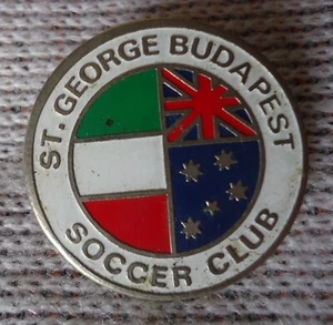 Sammler Pin Badge Fussball St. George Budapest Soccer Club Australien Australia - Bild 1 von 2
