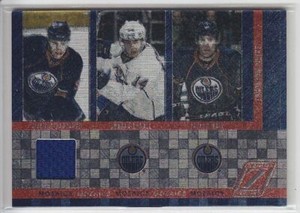 2010-11 PANINI ZENITH MAGNUS PAAJARVI HALL EBERLE JERSEY MOZAICS MATERIALS Oiler