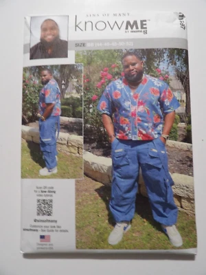 Know Me R11897 Baseball Jersey Shirt & Tech Jogger Pants Sz 44-52 UNCUT ME2047 - Image 1 of 3