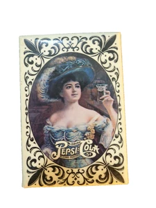 VINTAGE PEPSI COLA WITH MIRROR ON BACKSIDE! VERY RARE FIND! - Picture 1 of 2