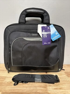 Targus 15.6" Móvil Elite Checkpoint-Friendly Topload Múltiples Bolsillos NUEVO CON ETIQUETAS NUEVO Foto 1 de 4