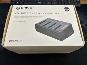 ORICO USB3.0 4 Bay Hard Drive Docking Station for 2.5/3.5 inch HDD SSD Off Clone - Picture 1 of 7