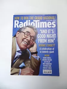 RADIO TIMES, 2016 RONNIE CORBETT With Newspaper Clippings Vintage TV Guide - Picture 1 of 4