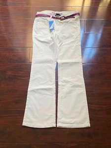 nautica new corduroy pants girls size 10 with belt - Picture 1 of 1
