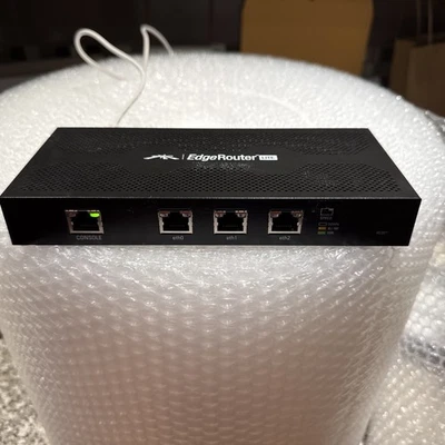 Ubiquiti Networks EdgeRouter Lite ERLite-3 Router 3-Port with Power Adapter - Image 1 of 3