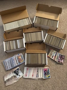 huge 80s 90s 1500 sports nonsports card lot collection Rcs inserts base more - Picture 1 of 21