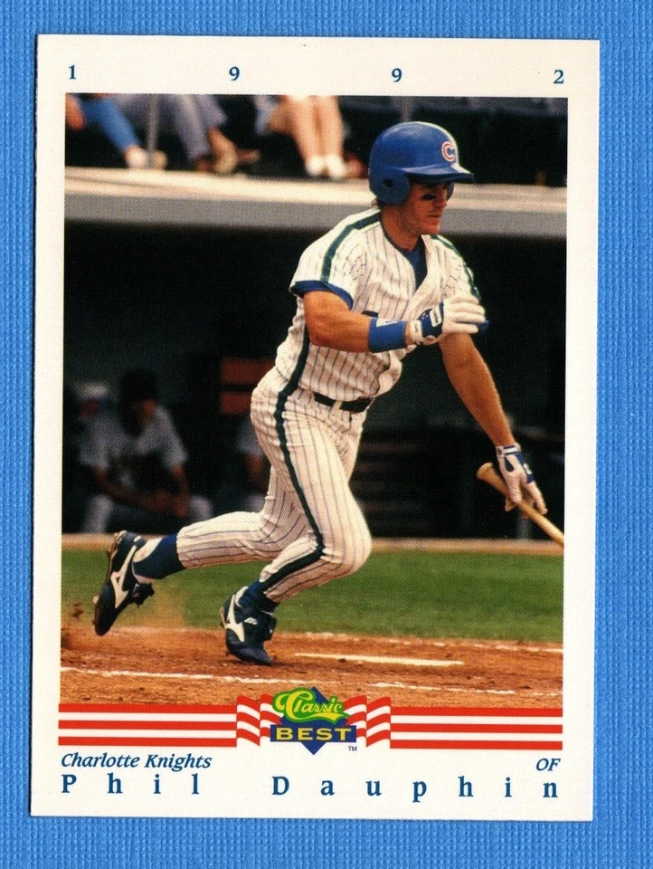 1992 Classic Best #60 Phil Dauphin Charlotte Knights - Image 1 of 1
