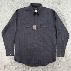 Wrangler George Strait Shirt Men’s XL NWT Geometric AOP Troubadour Pearl Snap - Picture 1 of 10