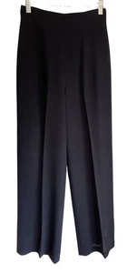 Vintage Liaison Paris Hose weites Bein Anzughose Größe 4 - Bild 1 von 4