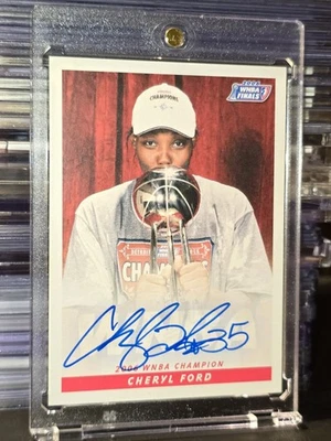 2007 Rittenhouse WNBA Cheryl Ford limited edition Auto Autograph Detroit Shock - Image 1 of 3