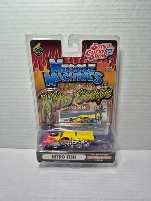 Muscle Machines Nitro Coupe escala 1:64 • Chevy Coupe 41 "Nitro Fish" Novo - Imagem 1 de 4