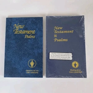 The Gideons New Testament Psalms ~1985 VTG (Lot of 2x) National Publishing Bible - Imagen 1 de 13