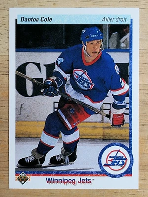 1990-91 Upper Deck French #517 Danton Cole RC - Image 1 of 2