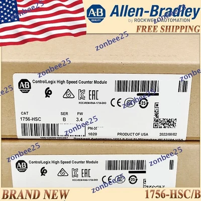 Factory Sealed AB 1756-HSC/B ControlLogix High Speed Counter Module - Image 1 of 4