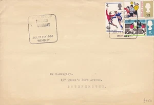 1966 Football Word Cup Philatelic Covers - Picture 1 of 7