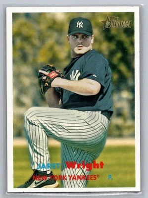 Jaret Wright 2006 Topps Heritage New York Yankees #425 - Image 1 of 2