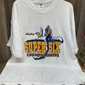 Super Six Shirt West Virginia Football Championships Wheeling WV Size XXL