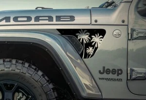 Palm Tree Beach-Hawaiian, California, Florida- Fits Wrangler & Gladiator JL - Bild 1 von 5