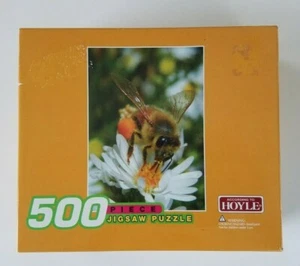 2005 Hoyle Bee on Flower 500 pieces Jigsaw Puzzle Ages 10 to Adult 13.5"x19". - Picture 1 of 9