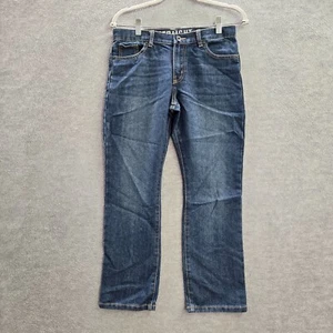 Crazy 8 Boys Jeans 10 Blue Husky Denim Straight Adjustable Waist 25" Inseam NWT - Picture 1 of 14