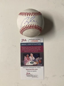Jose Ramirez Cleveland Guardians Autographed Baseball Game-Used JSA Authentic - Picture 1 of 3