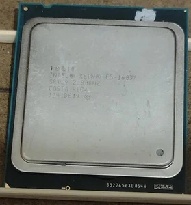 Intel Xeon E5-1603 2.8 GHz 5 GT/s LGA 2011 Server CPU Processor SR0L9 - Bild 1 von 4