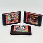 Lot Of 3 Sega Genesis Games Mickey's Ultimate Challenge, Mickey Mania & Goofy's 