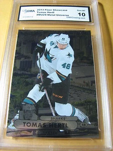 TOMAS HERTL SHARKS 2013 FLEER SHOWCASE UNIVERSO DE METAL # MU24 NOVATO GRADO RADIOCONTROL 10 - Imagen 1 de 1