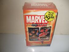 2001 MARVEL Vintage CARD BOX EDITION  -w/ 12 Booster Packs -Super Rare!