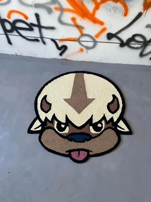 Alfombra hecha a mano de lana acolchada a mano de colección para niños alfombra para sala de estar del hogar Foto 1 de 4