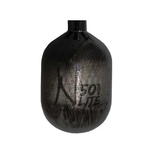 Ninja Carbon Fiber HPA Tank - 50/4500 LITE - TANK ONLY - Translucent Black - Picture 1 of 1