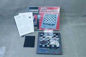 SCHACHCOMPUTER KARPOV SCHACHPARTNER MILLENNIUM ELEKTRONISCHES SCHACHSPIEL DAME - Bild 1 von 22