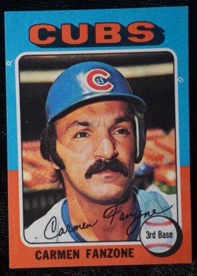 CARMEN FANZONE—1975 Topps Mini #363 - Image 1 of 4