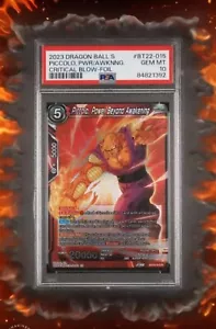 Piccolo, Power Beyond Awakening PSA 10 GM BT22-015 R Critical Blow Dragon Ball S - Picture 1 of 4