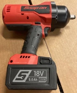 Snap-On Tools Red 1/2 Drive 18v MonsterLithium Impact Wrench CT9080 With Battery - Bild 1 von 4