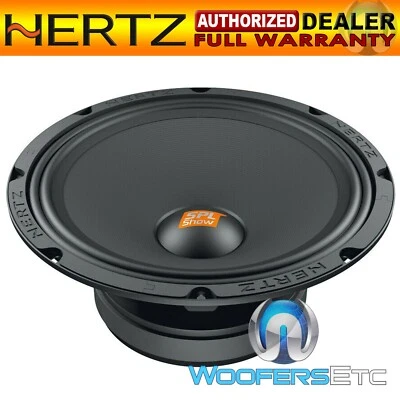 HERTZ SV 250.1 SPL SHOW MIDRANGE 10" 500W 4-OHM CAR AUDIO SPEAKER NEW