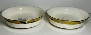 GRAND VISION by Noritake TWO 6-1/2" Coupe Soup Bowls NEW #7742 Japan - Picture 1 of 5
