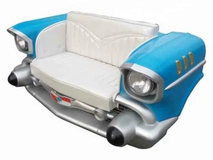 Autosofa Sofa Couch Diner Cadillac USA Deko Amerika Style Möbel Couchen Sofas - Bild 1 von 2
