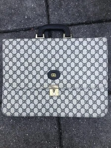 Rare! Gucci Vintage Briefcase,Excellent Condition, Free Shipping - Picture 1 of 12